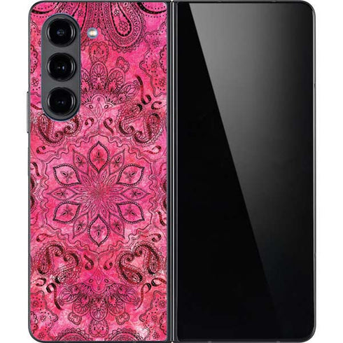 Pink Zen Ginseng Galaxy Z Fold5 5G Skin